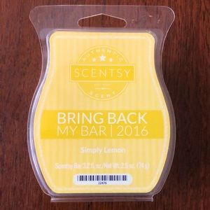 5 Bring Back Simply Lemon Scentsy Wax Bars